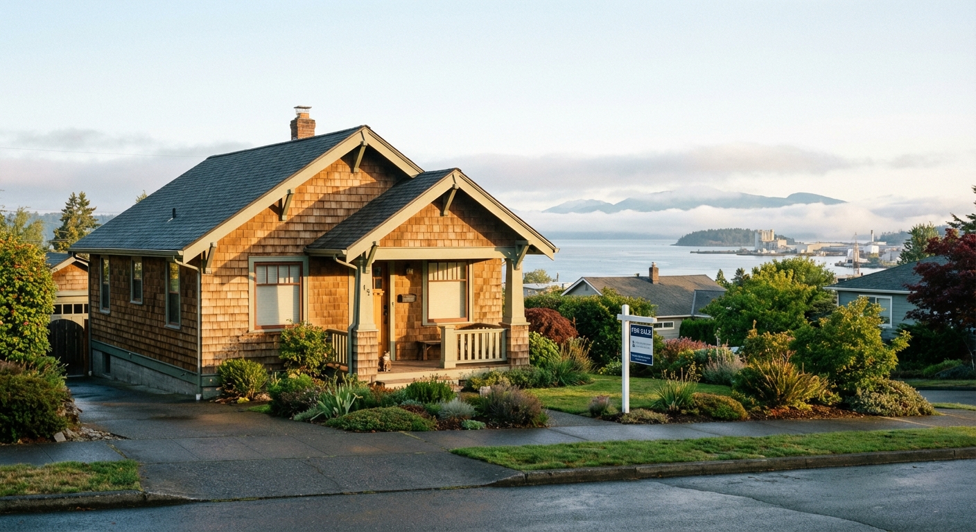 Cozy affordable home in Birchwood neighborhood Bellingham Washington near bay