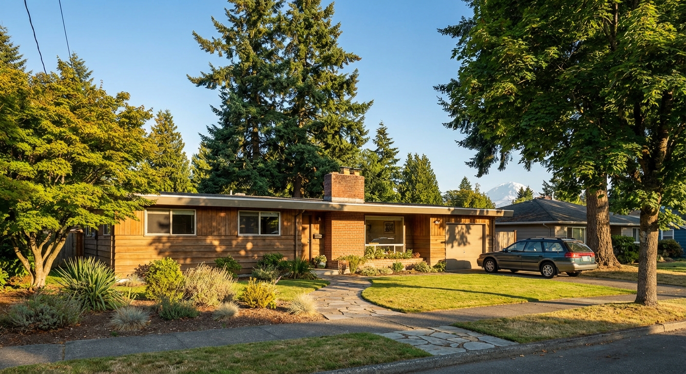 Well-maintained ranch home in Columbia neighborhood Bellingham Washington